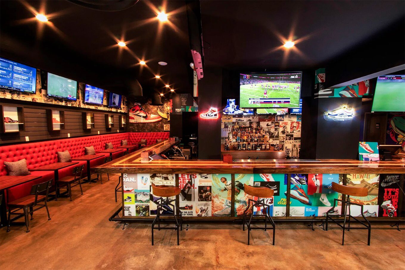 The Sneaker Lounge inside Grails Miami
